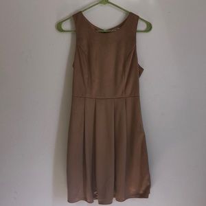 Ya Los Angeles Tan Dress